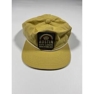 Howler Bros Austin City Limits ACL 2023 Snapback Hat Yellow Rope Brim